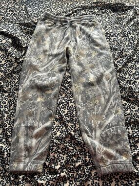 Abercrombie & Fitch Camouflage Track Pants - Gray and Brown